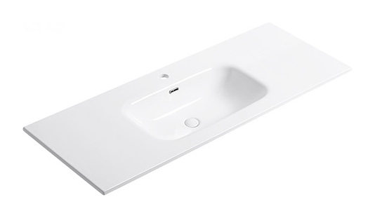 D1350 single basin ceramic vanity top