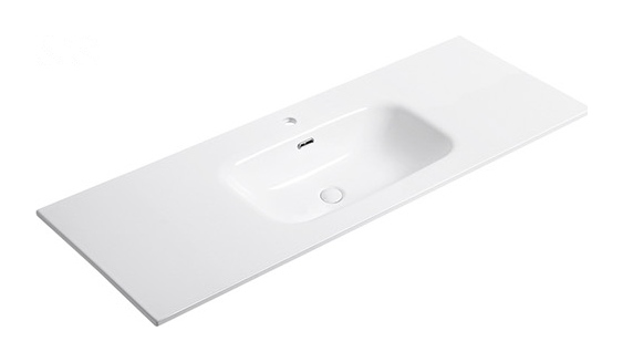 D1450 single basin ceramic vanity top