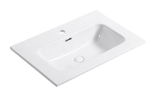 D75 single basin ceramic vanity top