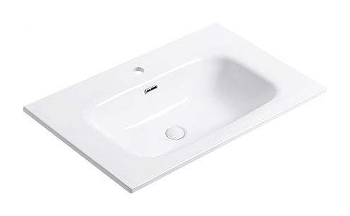D8050 single basin ceramic vanity top