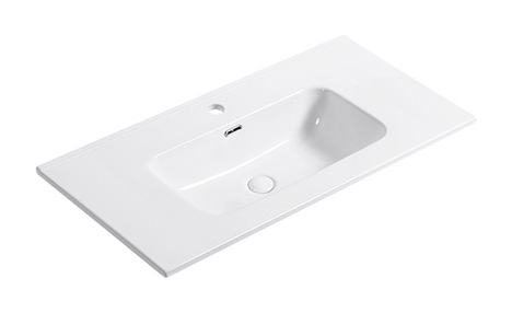 D91 single basin ceramic vanity top