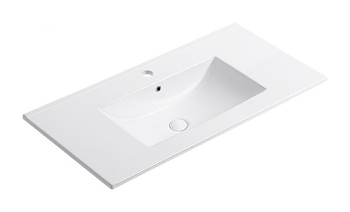 E91 single basin ceramic vanity top