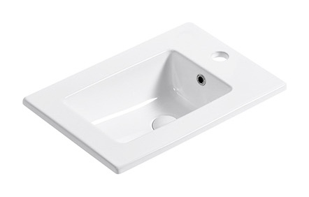 F4530 Centre Tap Hole single basin ceramic vanity top