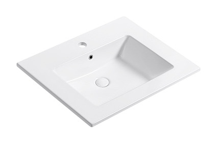 F6250 single basin ceramic vanity top